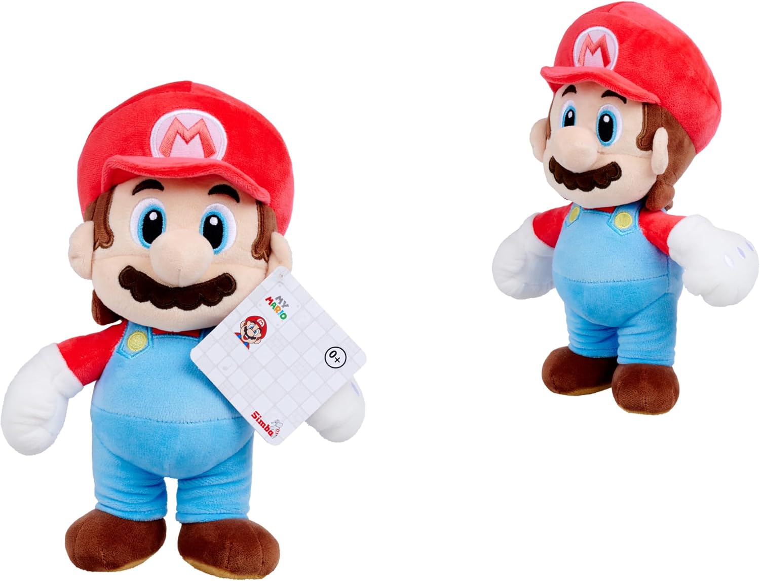 Detalle 1 de Simba My Mario Infant Mario 109231550 knuffel van 25 cm in pluche