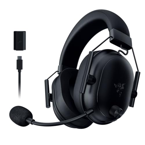 Detalle de Razer BlackShark V2 HyperSpeed para PC: auriculares inalámbricos para esports, ligeros y con micrófono de calidad