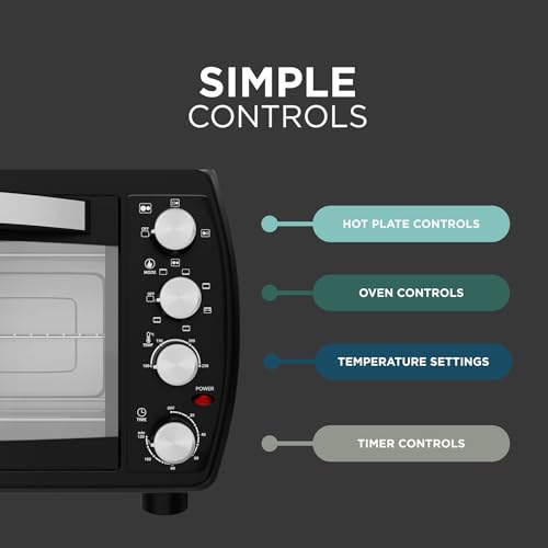 Thumbnail 5 de DMD Collective 35L Oven with Hob: All-in-One Countertop Cooker