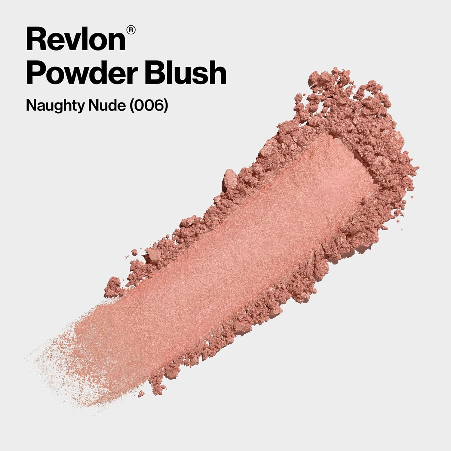 Thumbnail 1 de Revlon Powder Blush 006 Naughty Nude: fard in polvere satinato, definizione modulabile