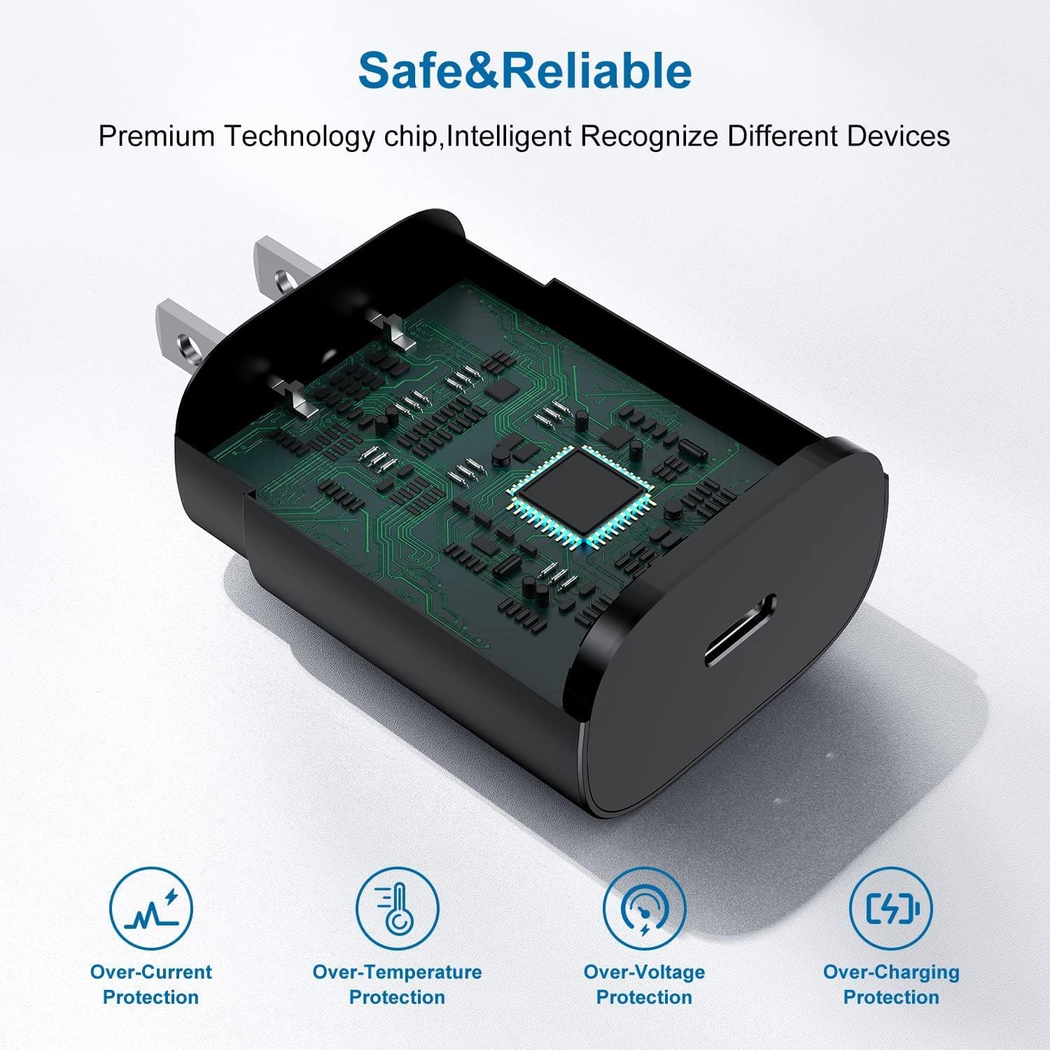 Detalle 2 de Cndons Type-C 25W USB-C Charger 2Pack