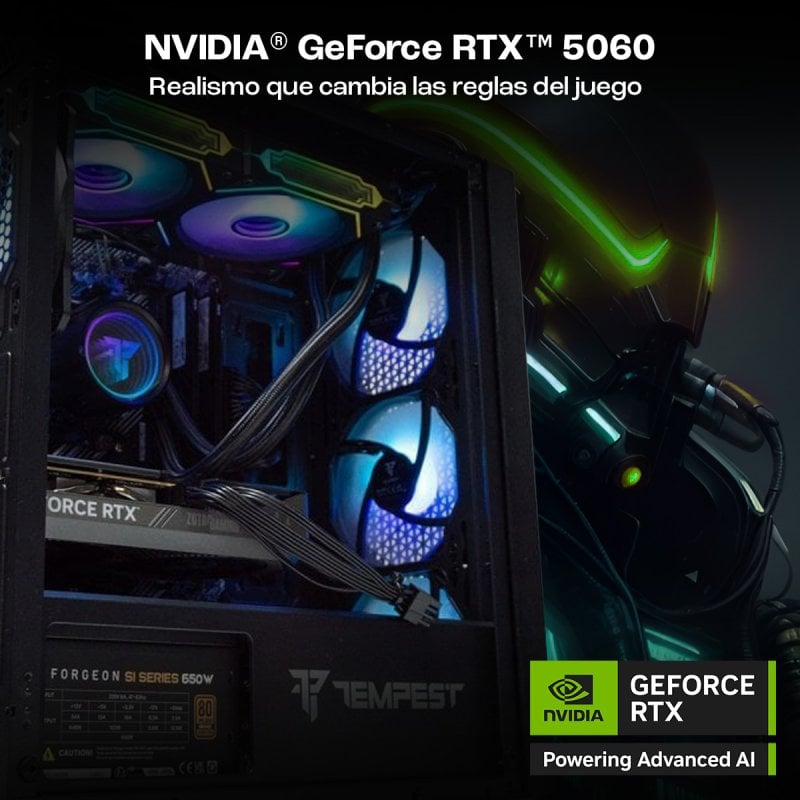 Thumbnail 2 de PcCom Ready: PC gaming con i7-14700KF, 32 GB, 1 TB SSD y RTX 5060 (Windows 11 Home)