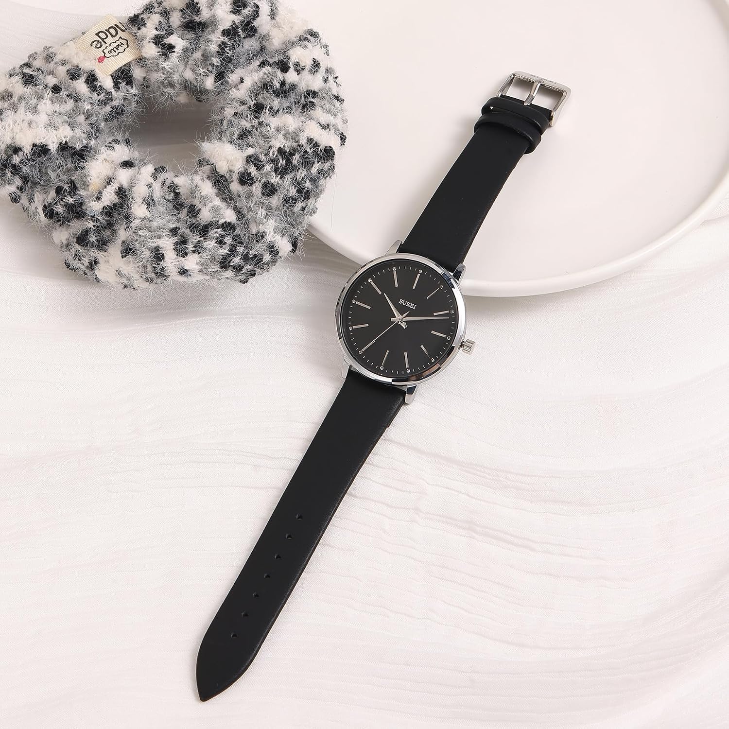 Detalle 2 de BUREI Reloj minimalista mujer 30 m