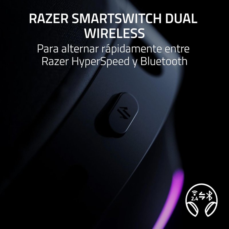 Thumbnail 1 de Razer Barracuda X Chroma: Auriculares Gaming Inalámbricos 2.4 GHz/Bluetooth (Negros)