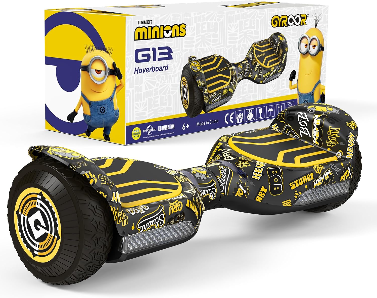 Detalle de Gyroor G13 Hoverboard Offroad 6,5