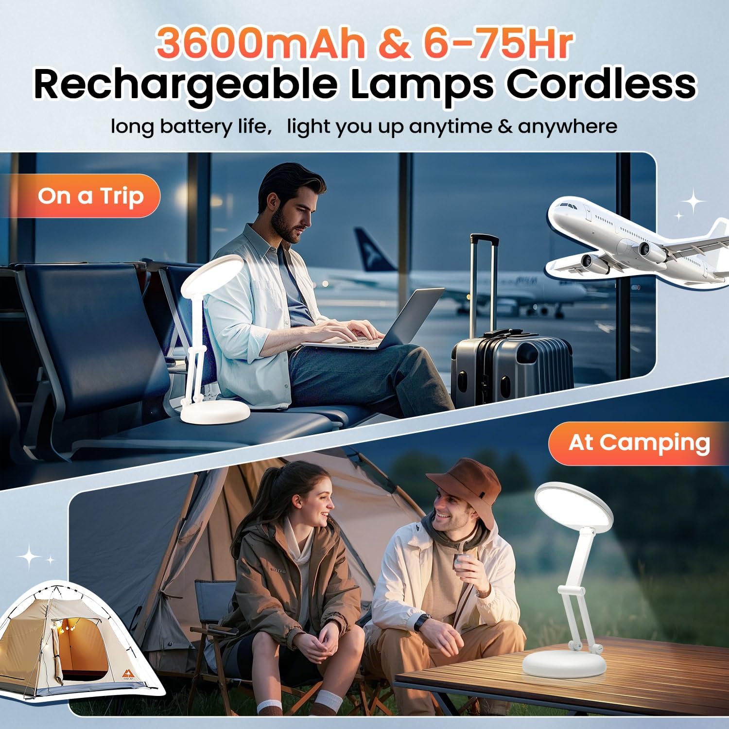 Detalle de One Fire Rechargeable lamp 3600mAh