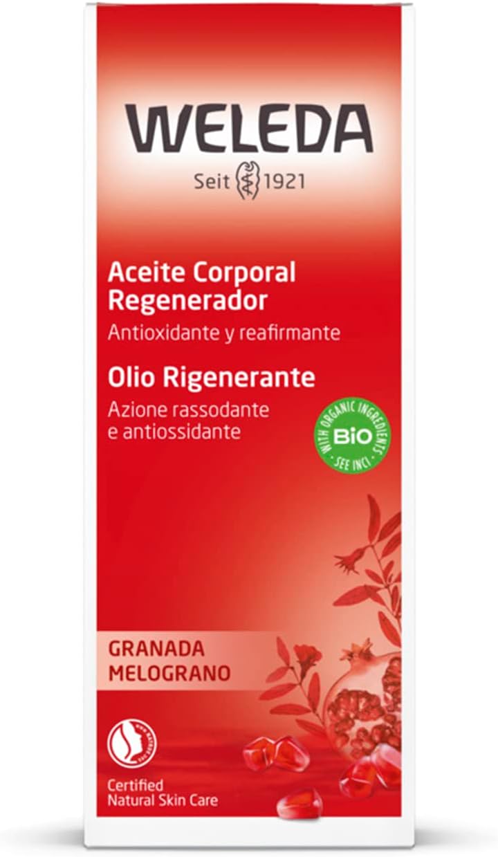 Thumbnail 1 de Weleda - Aceite Corporal Granada, Antioxidante y Vegano 🌿