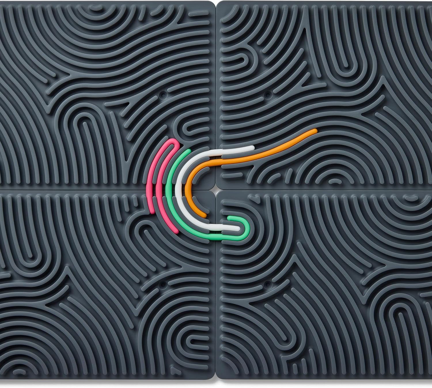 Thumbnail 6 de Pushpeel XL Sensory Activity Board, Granite Silicone Fidget Toy with 30 Strings