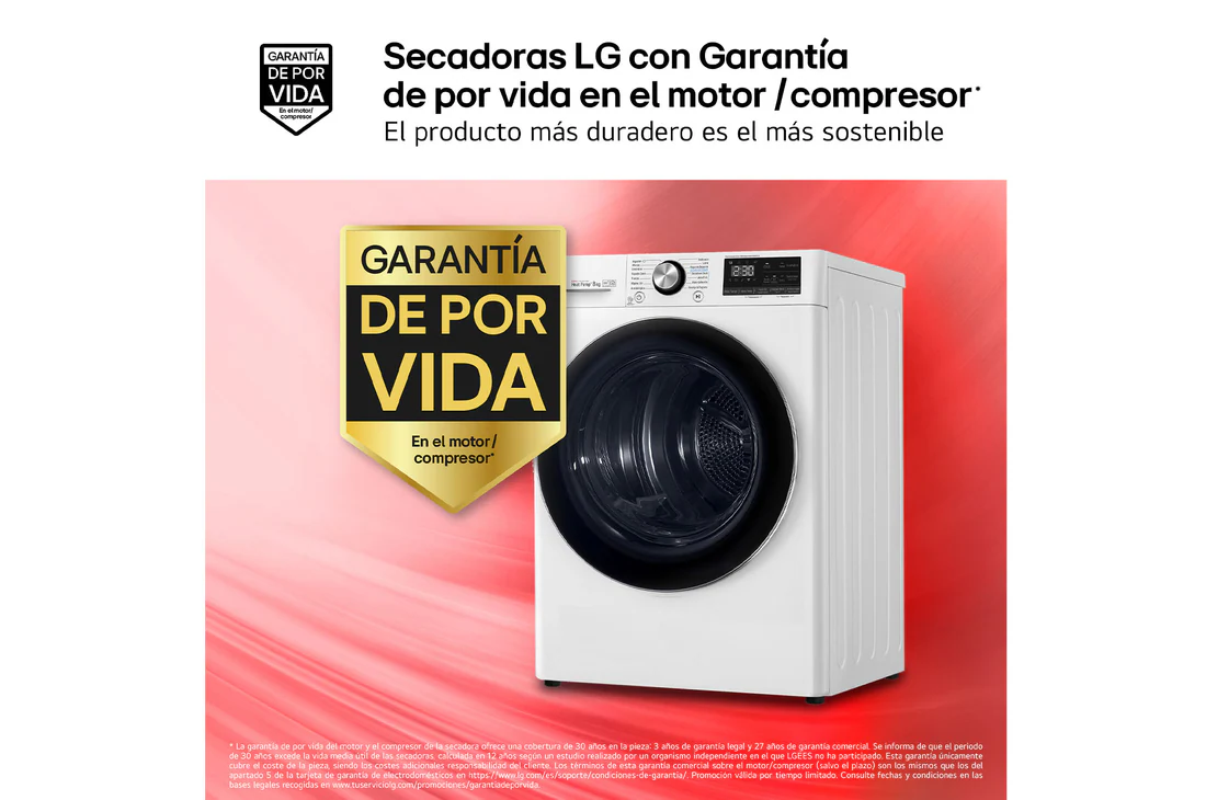 Thumbnail 3 de Samsung RC80V9AV2W Secadora 8 kg A+++