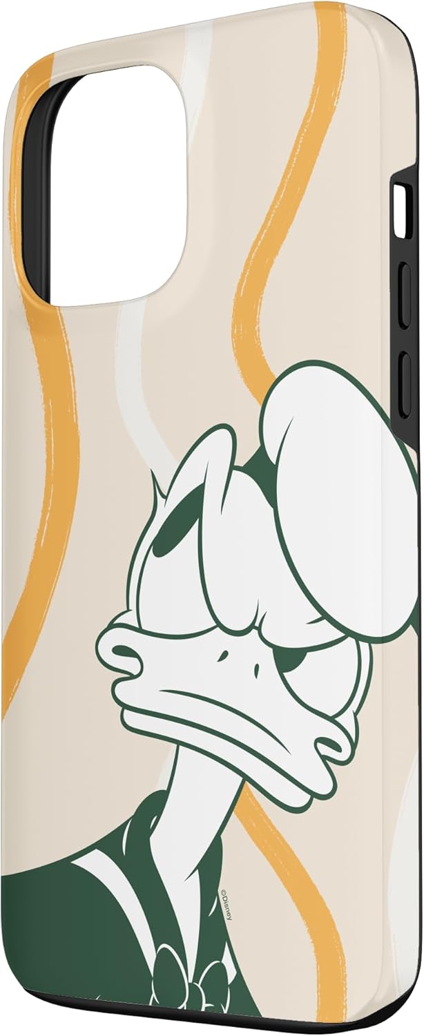 Thumbnail 1 de Disney Paperino Retro Vintage Custodia per iPhone 13 Pro Max – stile portafoglio con motivo linee