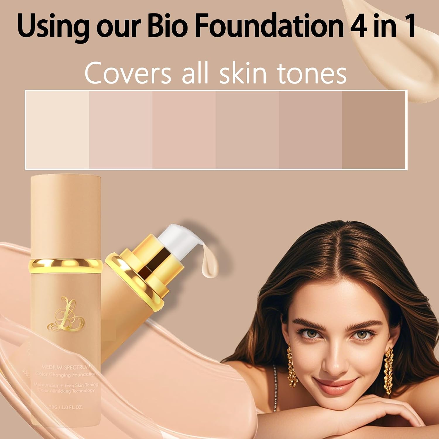 Thumbnail 2 de Color-Changing Foundation with SPF 50+