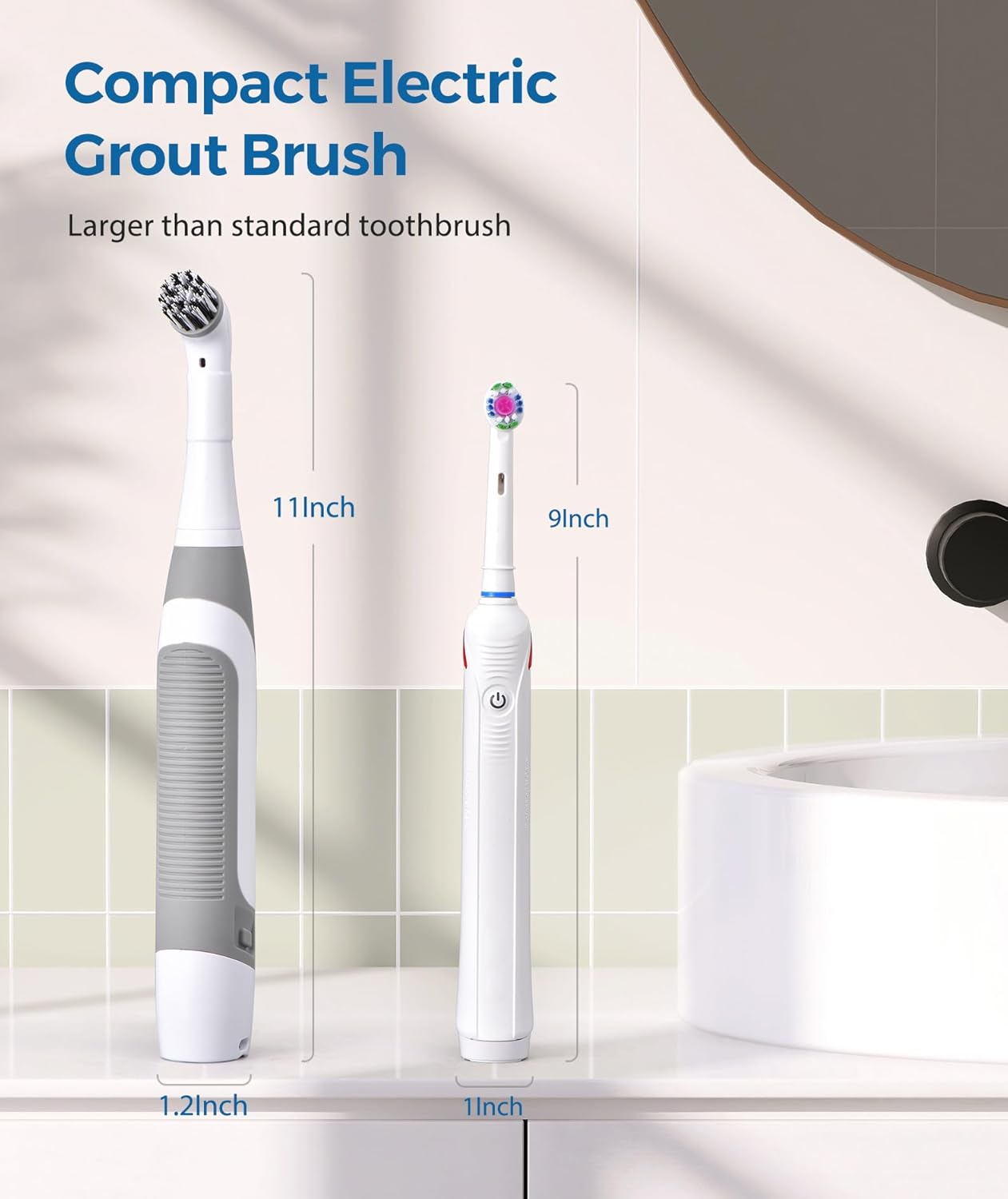 Thumbnail 5 de kHelfer Battery Powered Electric Grout Brush