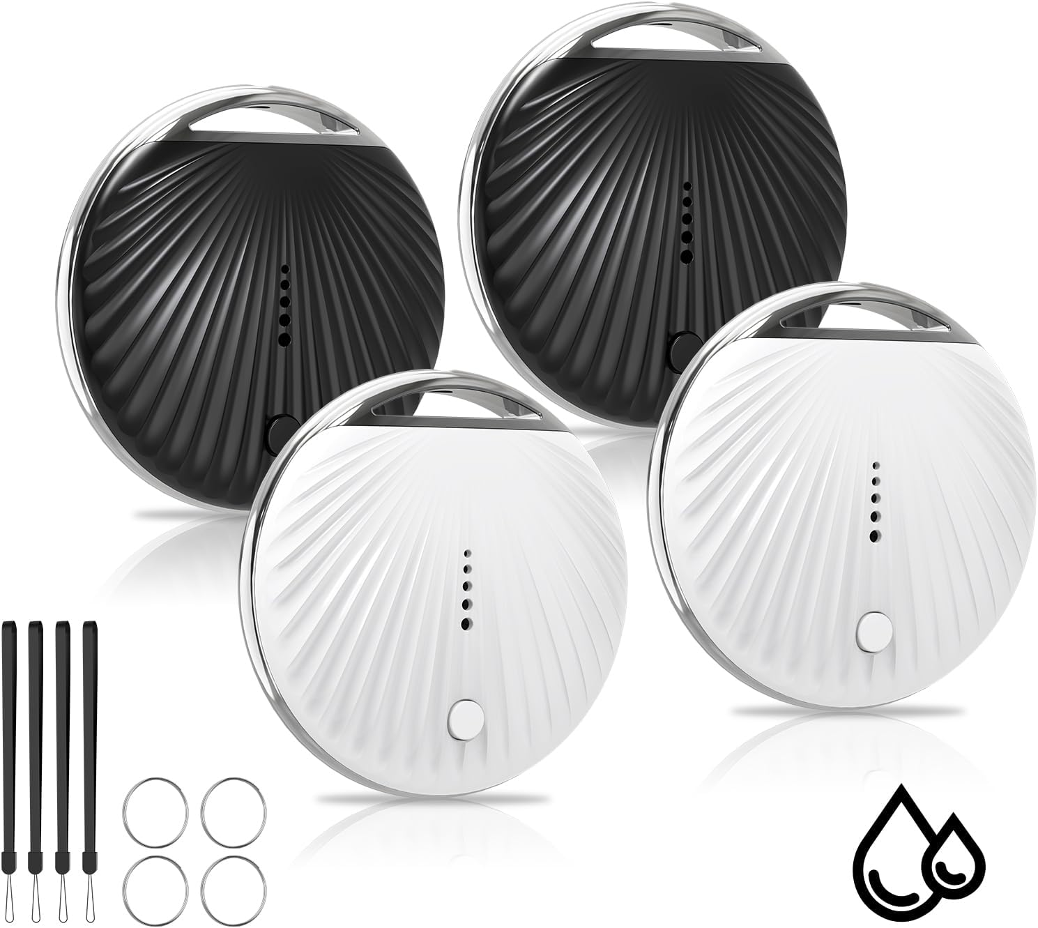 Detalle de Air Tracker Tags 4-Pack Bluetooth Tracker for Apple Find My