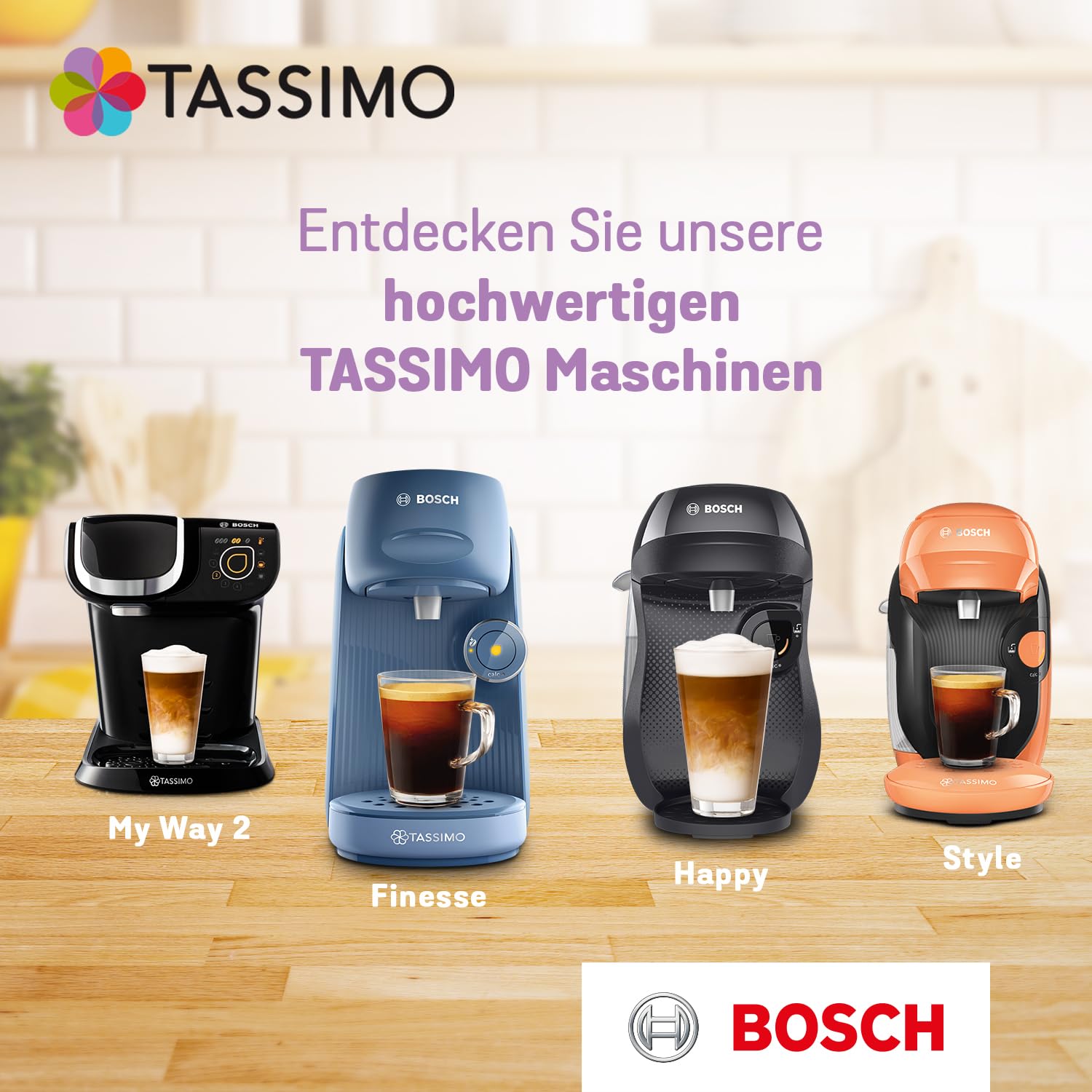 Detalle de Tassimo Milka Kakao Kapseln, 5 x 10 Pads (50 Kakaokapseln) – Milka-Schokoladen-Geschmack mit erhöhter Kakao-Note