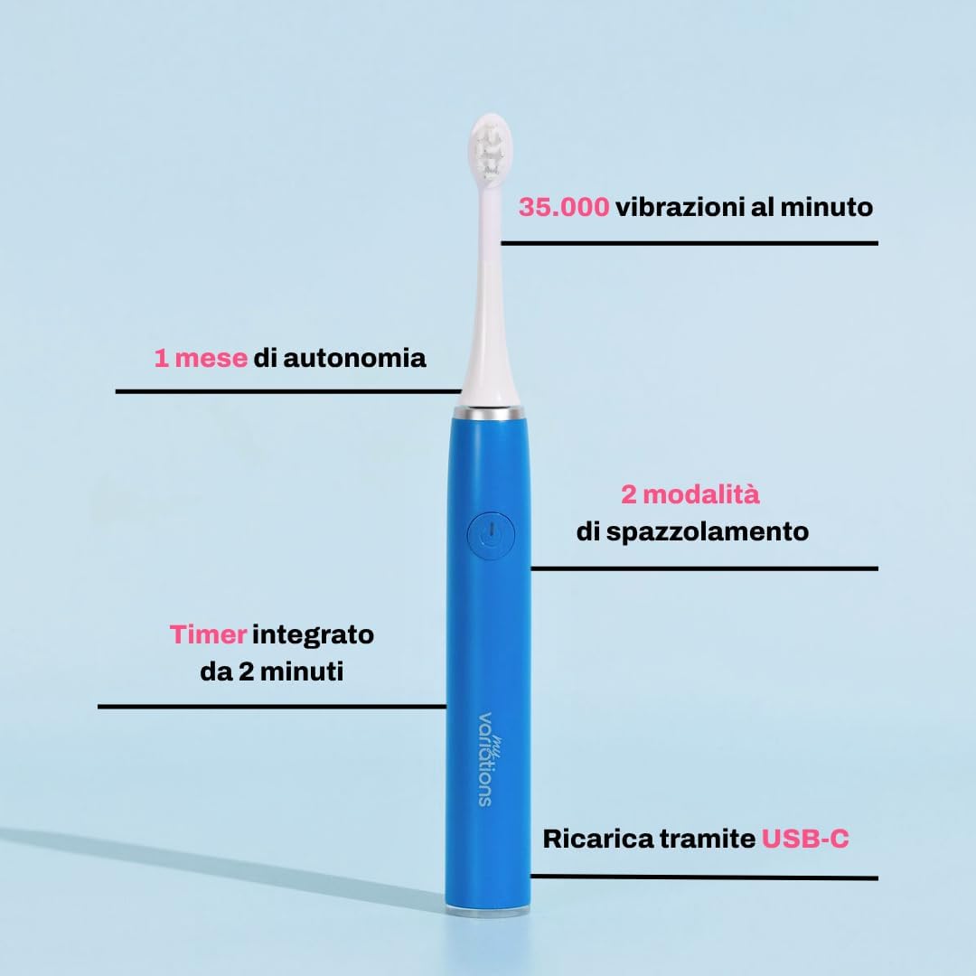 Thumbnail 1 de My Variations ® Spazzolino da denti elettrico per bambini - 2 modalità, 1 mese di autonomia, ricaricabile