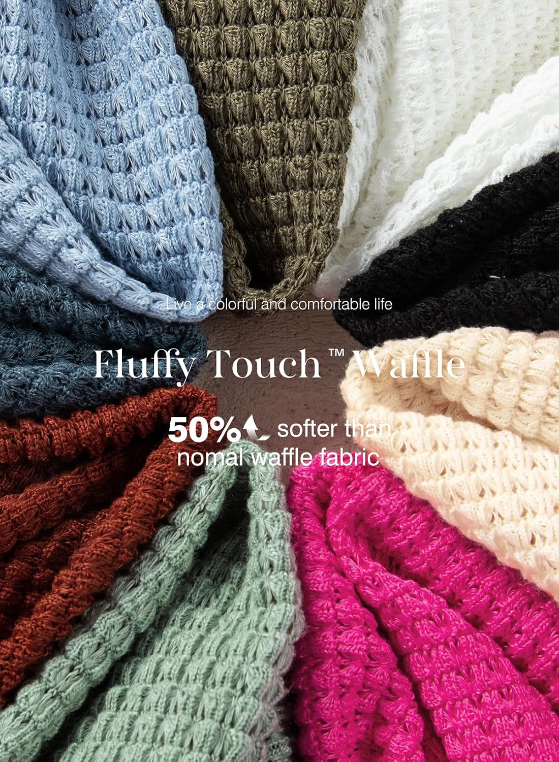 Detalle de Dokotoo Women's Waffle-Knit Hoodie