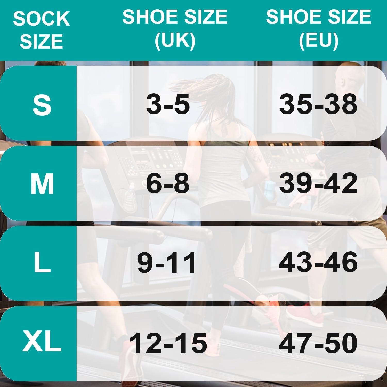 Detalle de Natugloe trainer socks 6 pairs anti-blister
