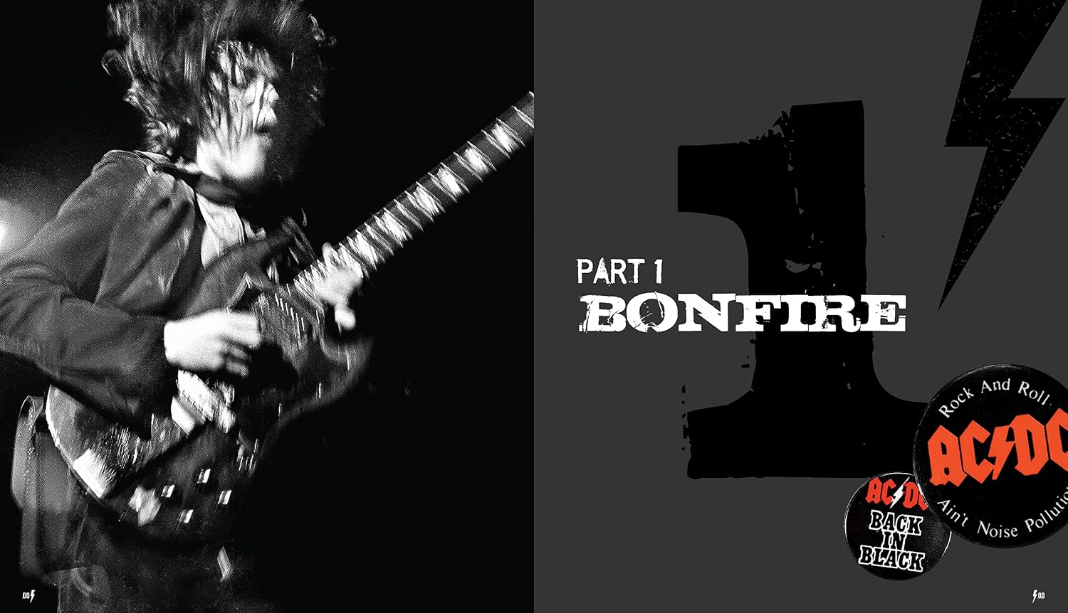 Detalle de AC/DC at 50: Hardcover Book by Martin Popoff with Concert Photography