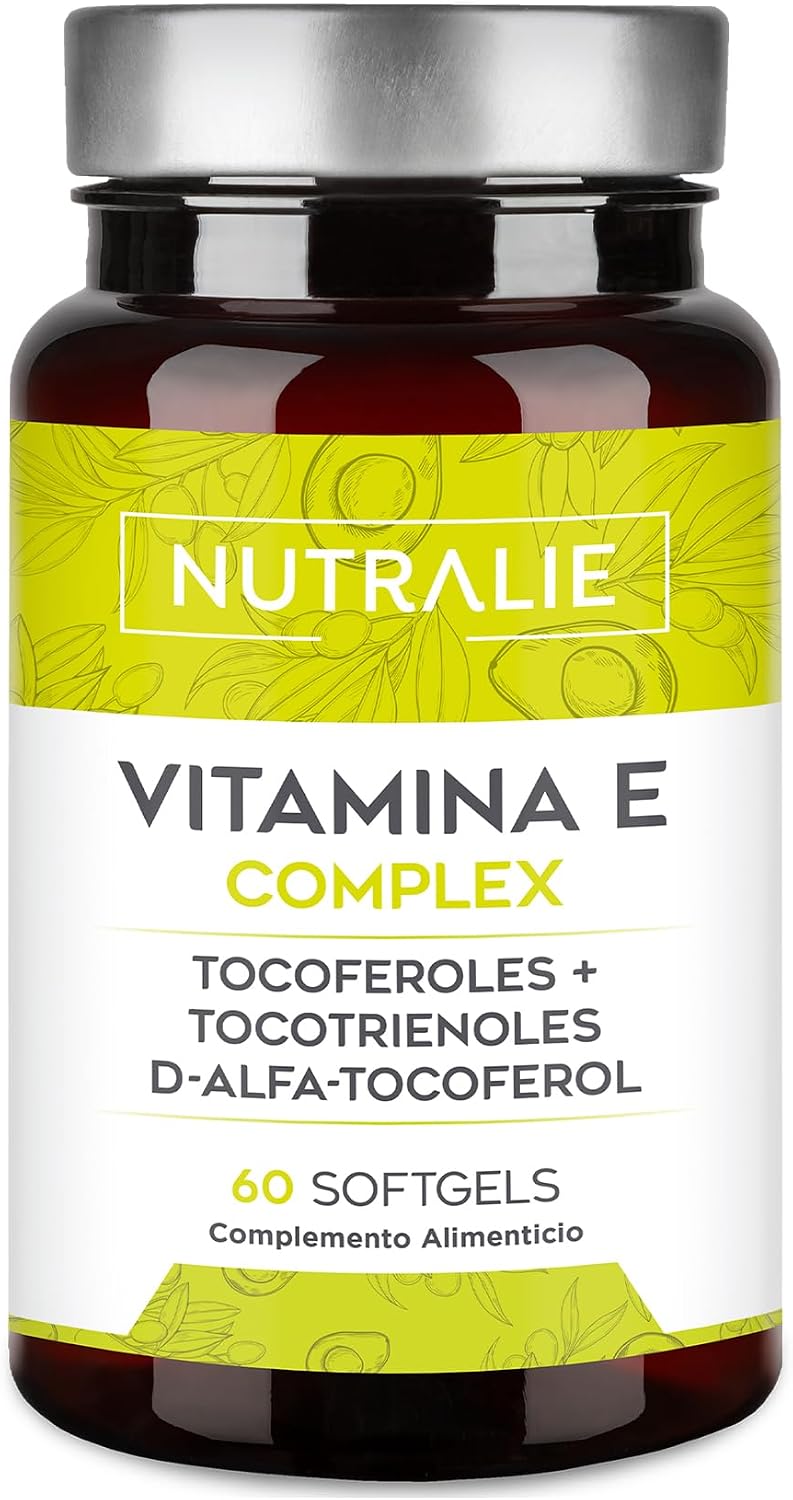 Detalle de NUTRALIE Vitamina E Complex 116,29 mg 60 softgels