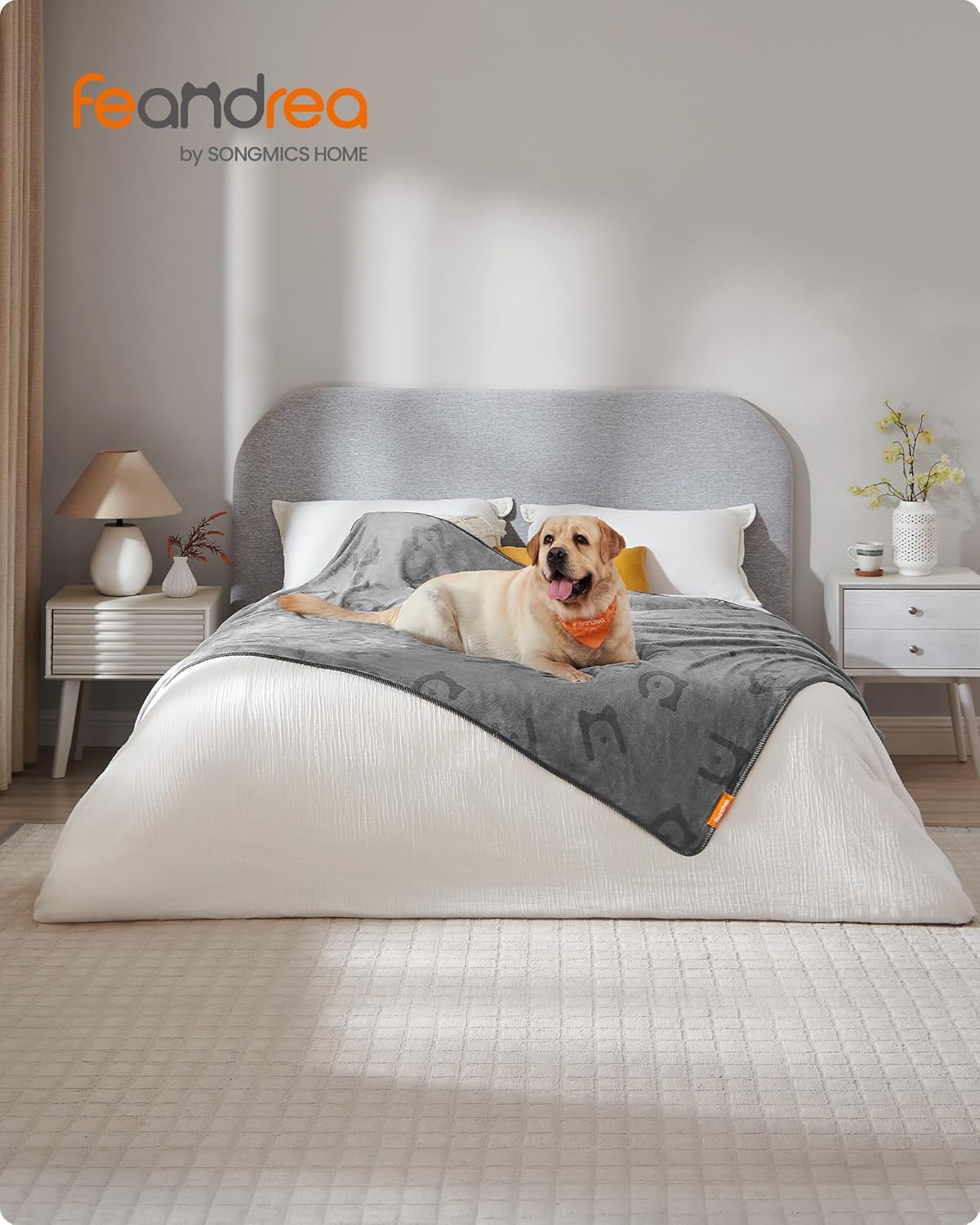 Thumbnail 1 de Feandrea Hundedecke Waschbar im 3er-Set (XXL, 203 x 152 cm) schiefergrau
