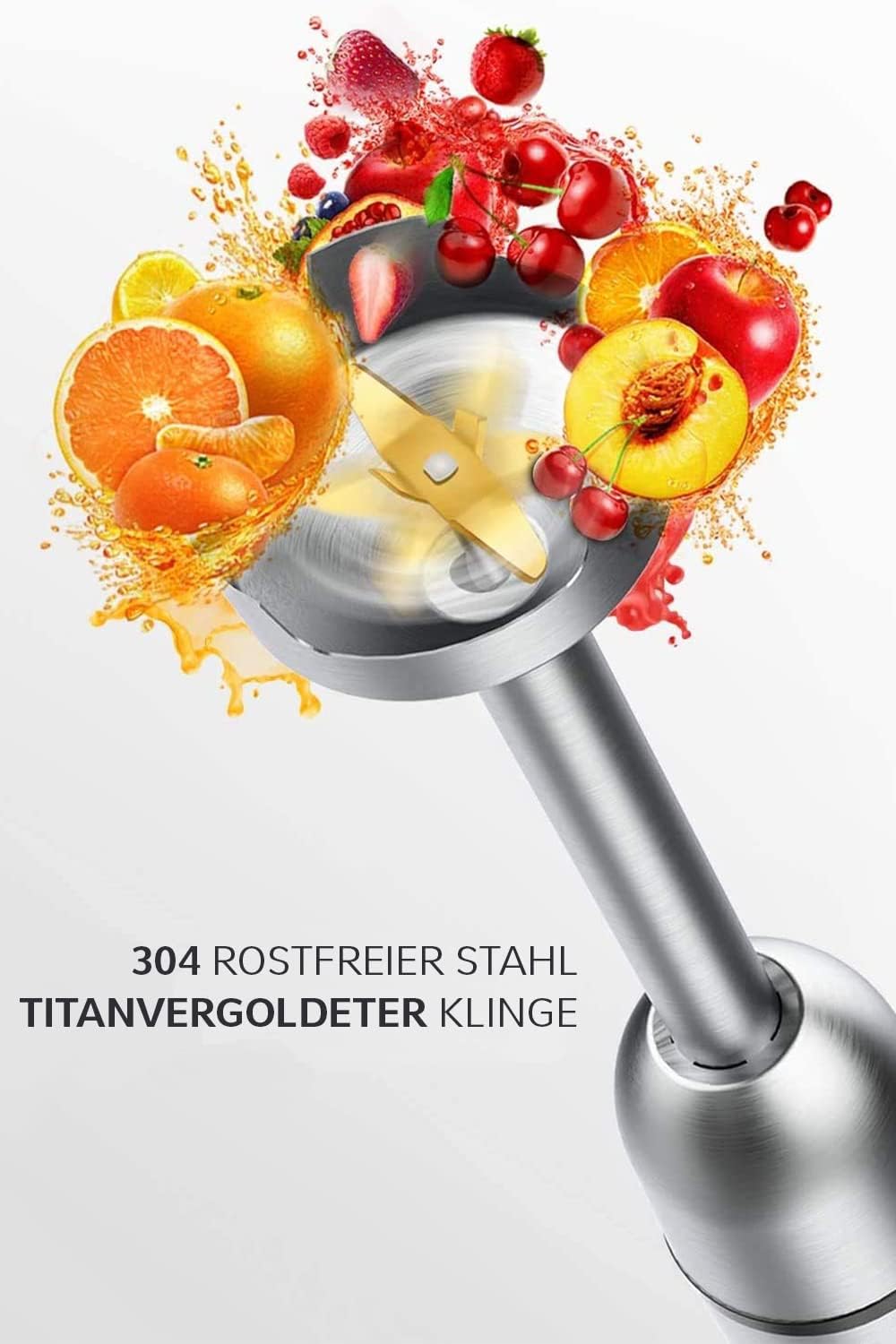 Thumbnail 6 de Lehmann Stabmixer Set Chopsui 1200 W – Vielseitiger Pürierstab mit Turbofunktion inkl. 9-teiligem Zubehör