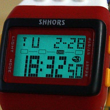 Thumbnail 3 de FENKOO FK00206977PF01 digitaal regenboog-polshorloge met alarm en stopwatch