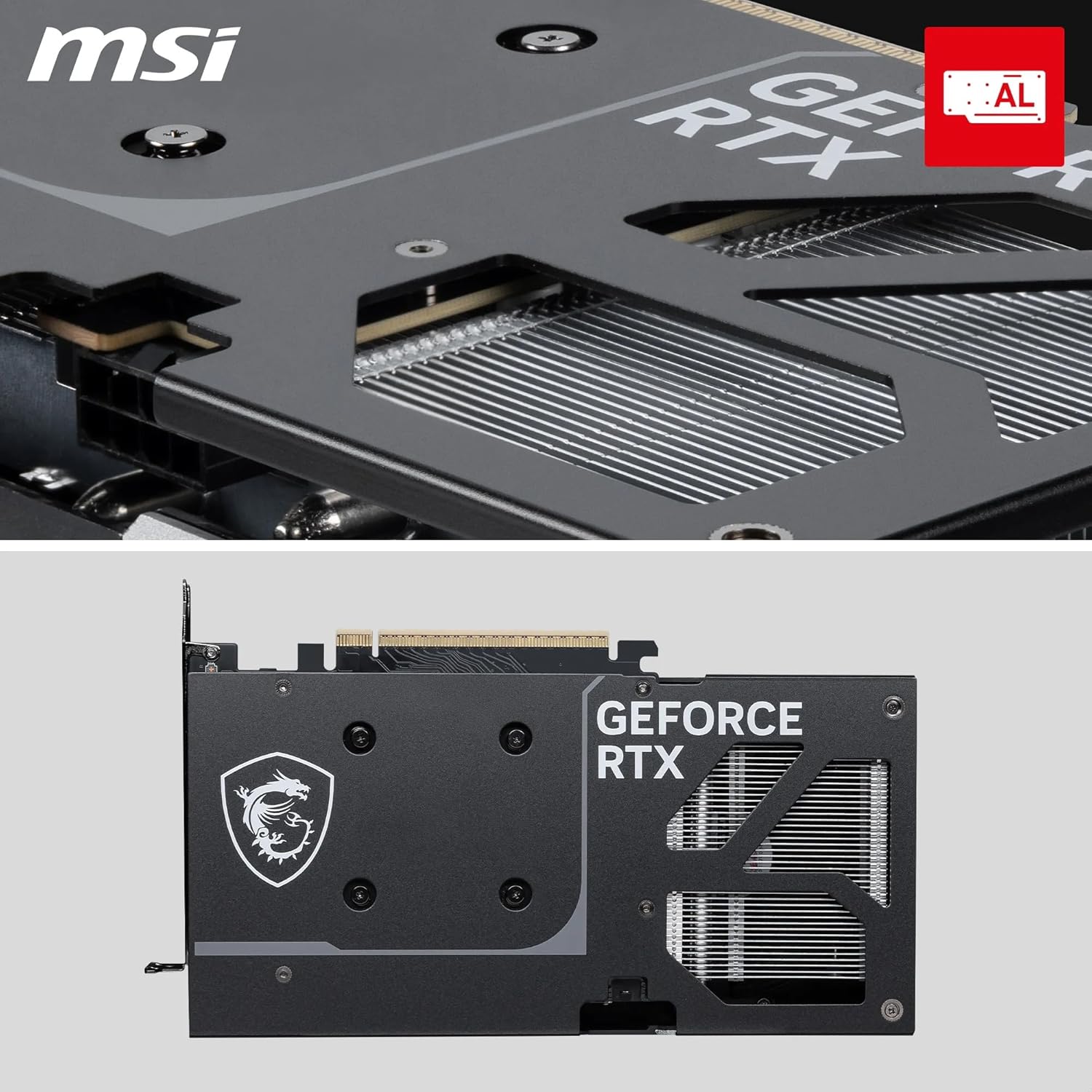 Thumbnail 4 de MSI GeForce RTX 5060 Ti 8GB VENTUS 2X OC PLUS graphics card (PCIe 5.0, dual-fan, HDMI 2.1b/DisplayPort 2.1b)