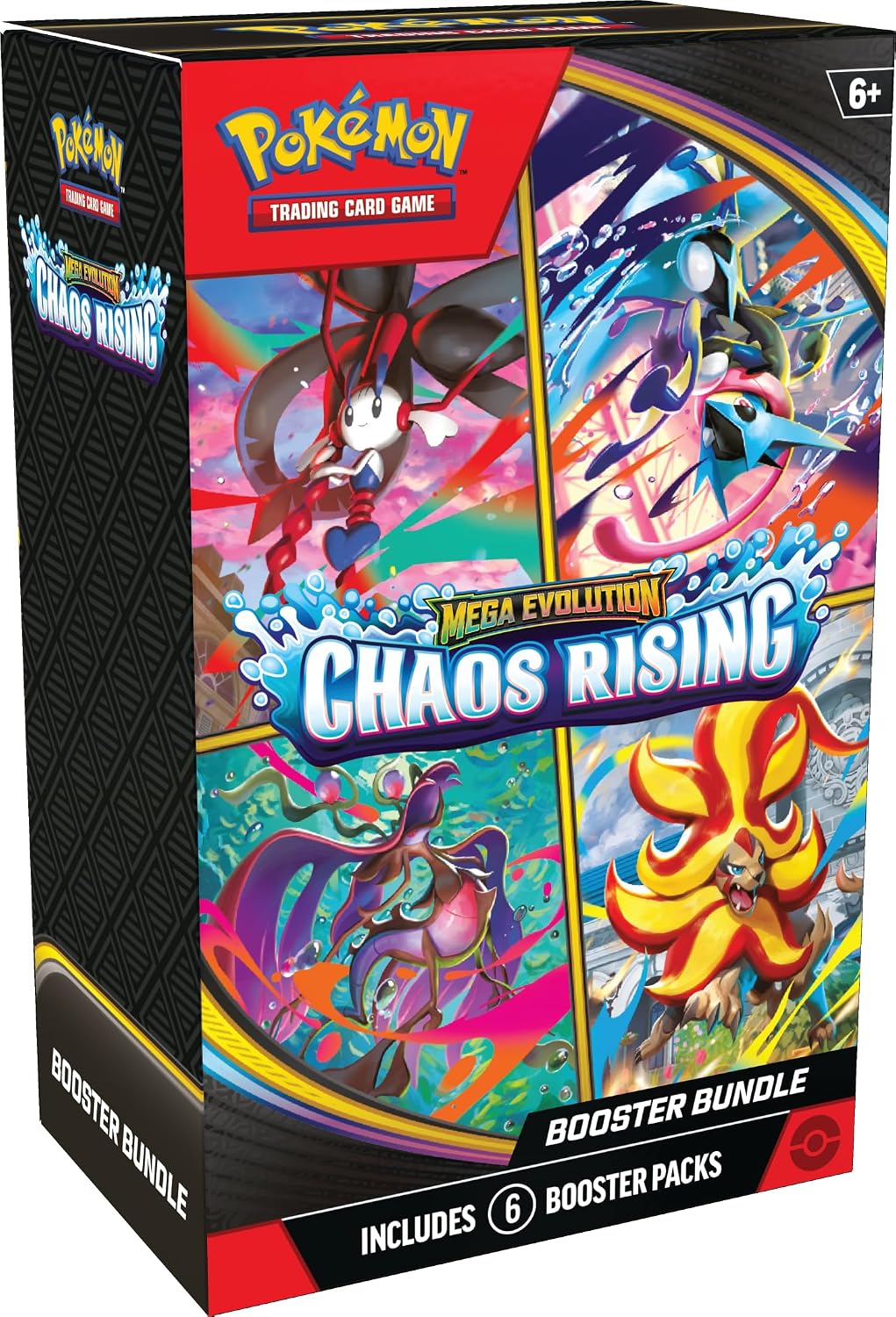Detalle de Pokémon TCG: Mega Evolution—Chaos Rising Booster Bundle