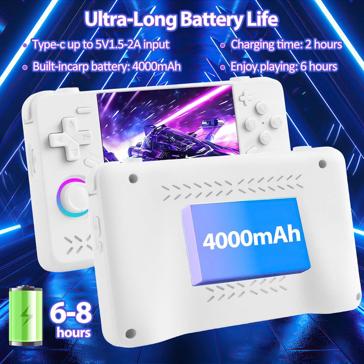 Thumbnail 3 de XF40H Handheld Game Console 4.0-inch, 128G