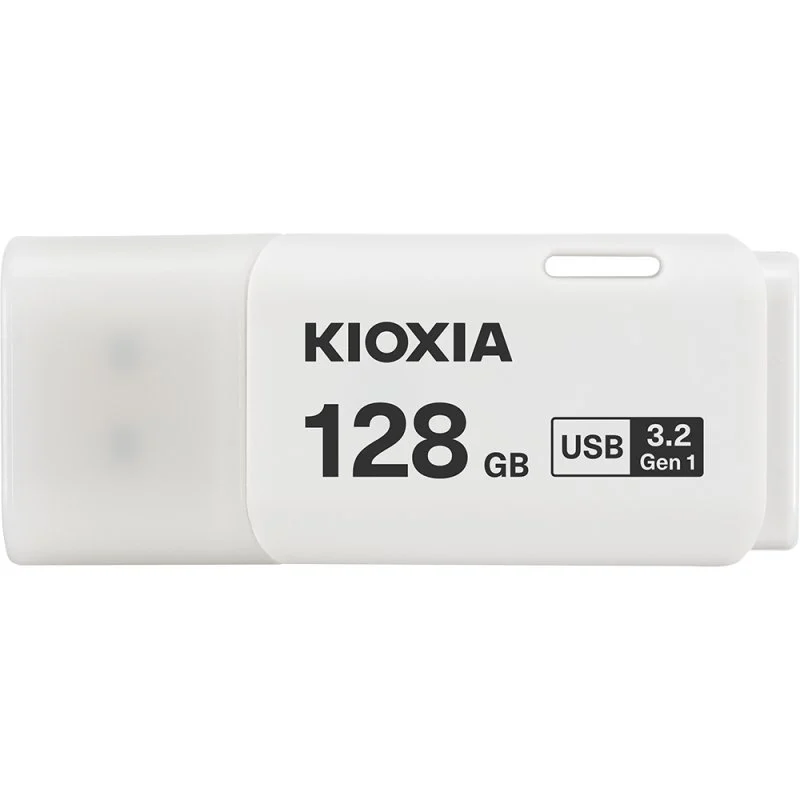 Detalle de Kioxia TransMemory U301 128GB USB 3.2 Gen 1 Blanco
