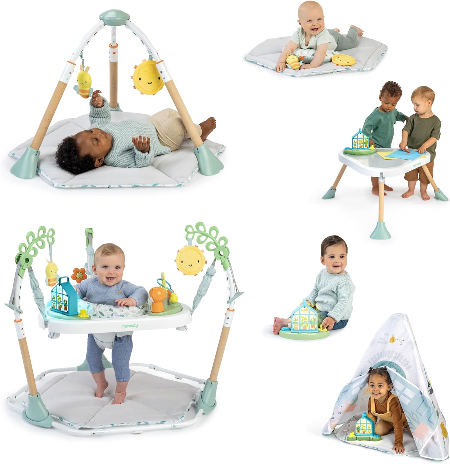 Ingenuity Tummy-to-Toes 6-en-1 Centre d'activités
