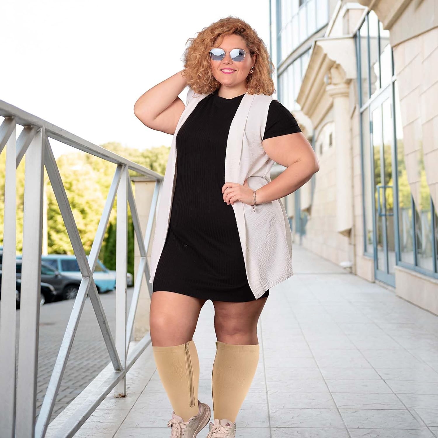 Thumbnail 5 de PUTUO Calze a Compressione Graduata 2XL–7XL