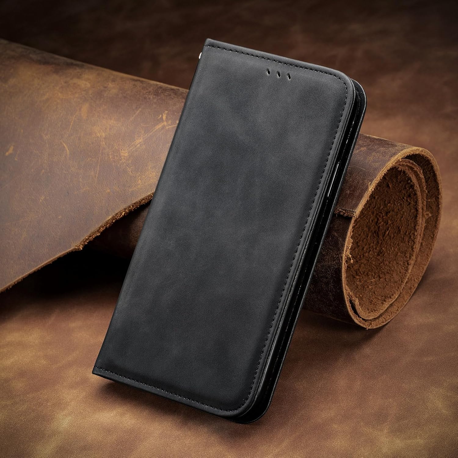 Thumbnail 4 de Cracedily Wallet Flip Case for OnePlus Nord 4 – Leather kickstand, Card Holder & Magnetic Closure
