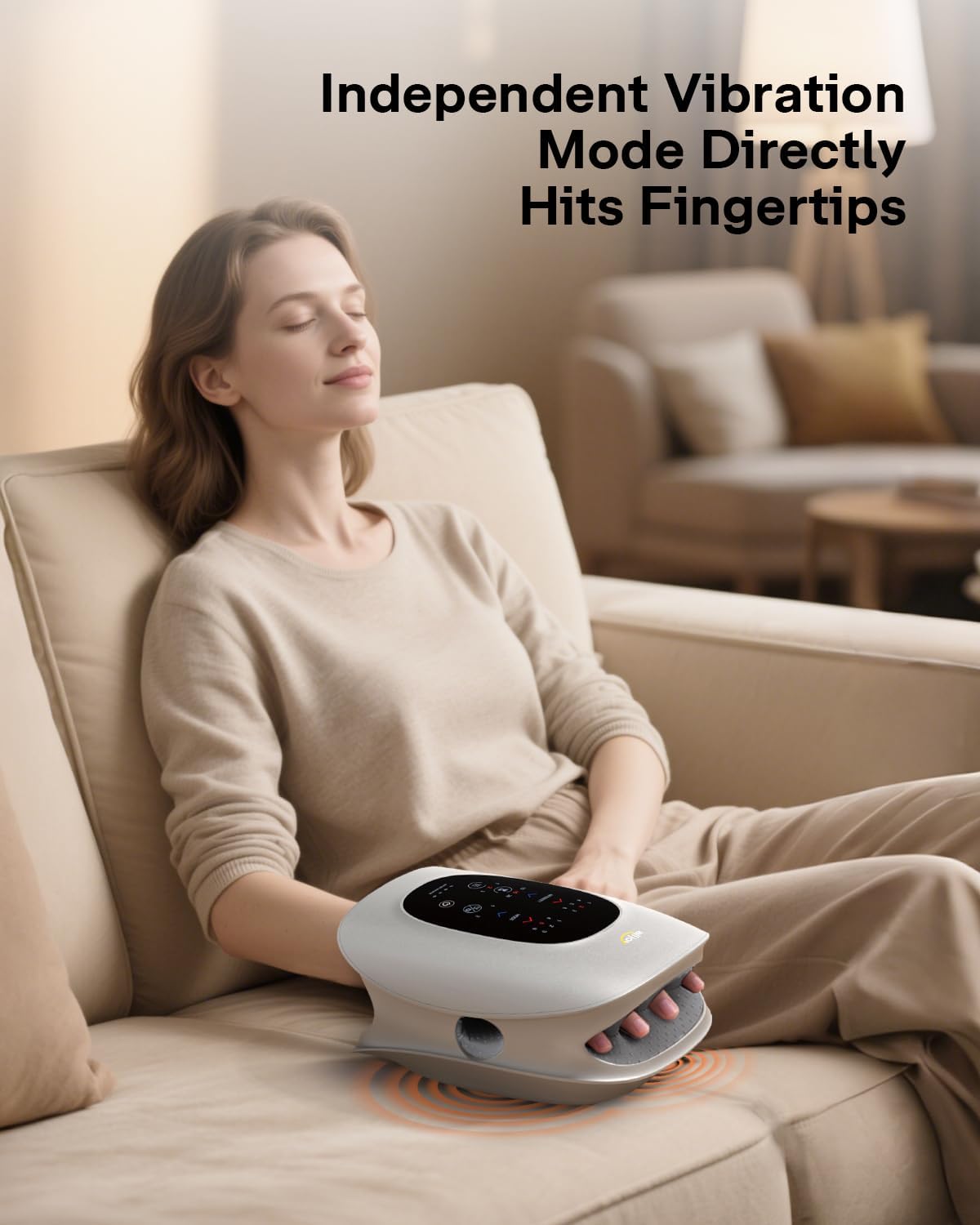 Thumbnail 6 de ALLJOY Hand Massager with Heat and Compression: therapeutic finger stretching and full-palm massage
