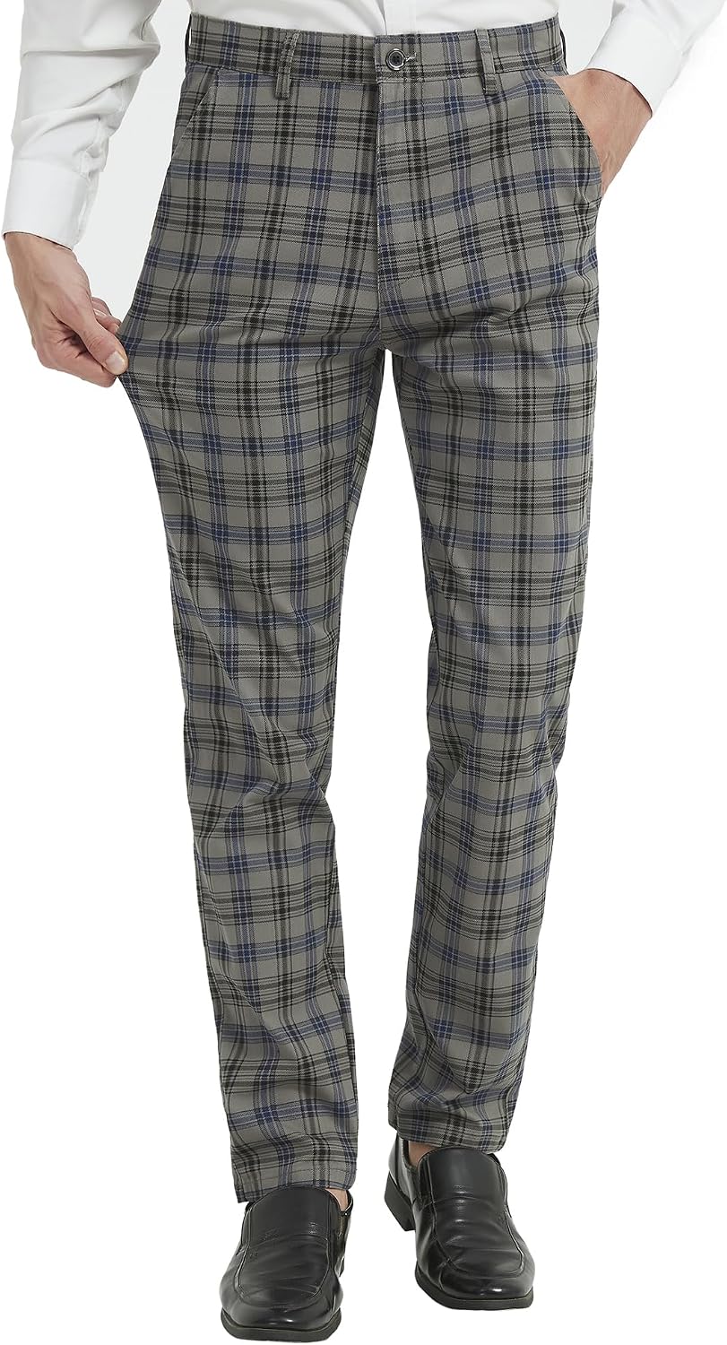 Detalle de Yukirtiq Chinohose mit Karo-Muster