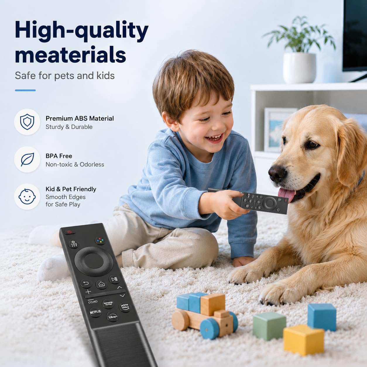 Thumbnail 5 de Liokoc BN59-01388A Universal Samsung TV Remote, Infrared with App Shortcuts
