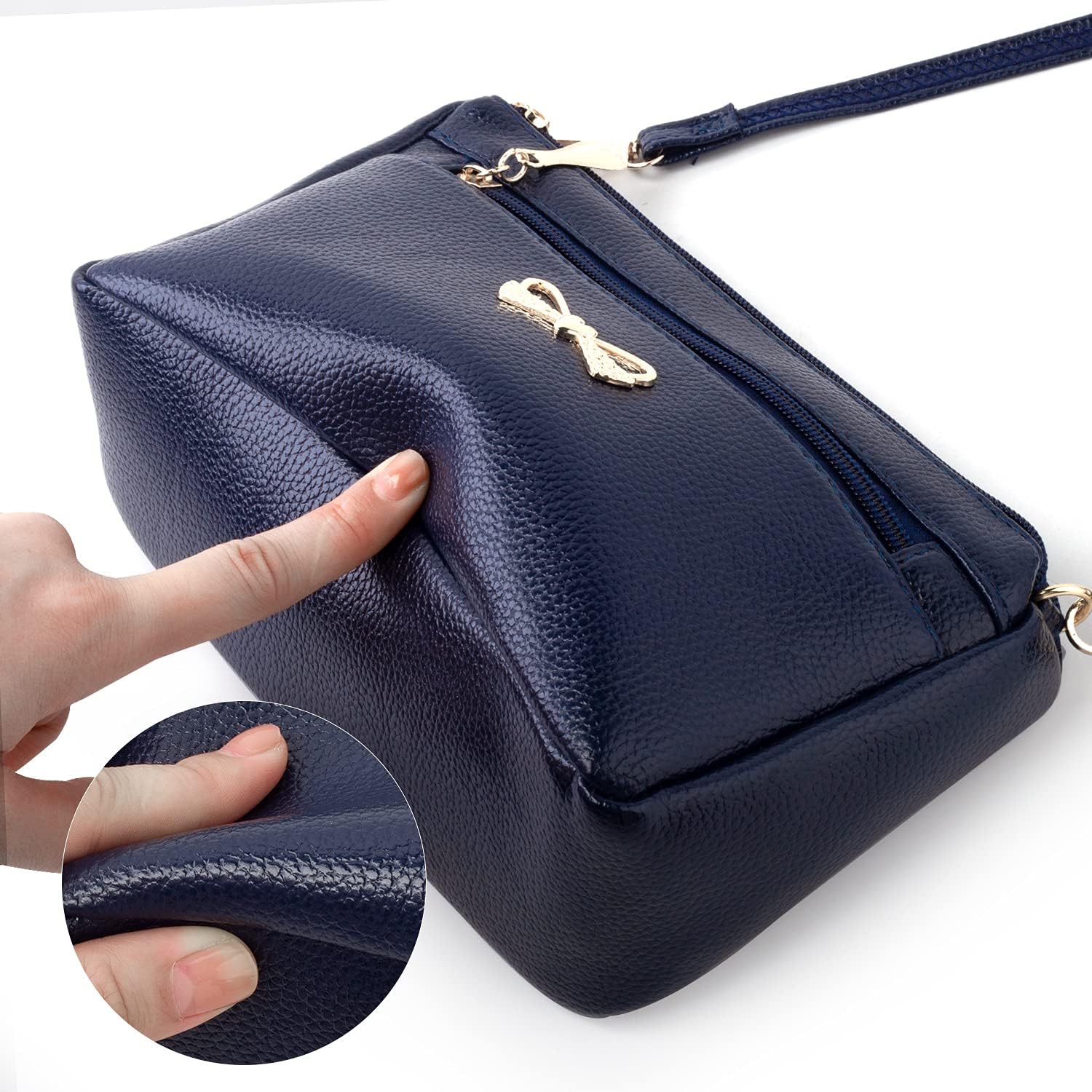 Thumbnail 5 de FULEI Small Women's Cross-body Bag in Soft PU Leather