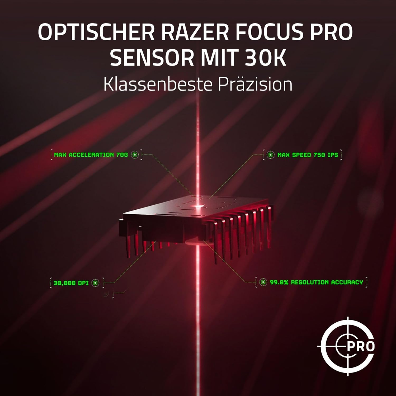 Thumbnail 6 de Razer DeathAdder V3 Pro + HyperPolling Wireless-Adapter – Ultralichtes E-Sport-Mäuschen mit 8K Hz Kabellaufleistung