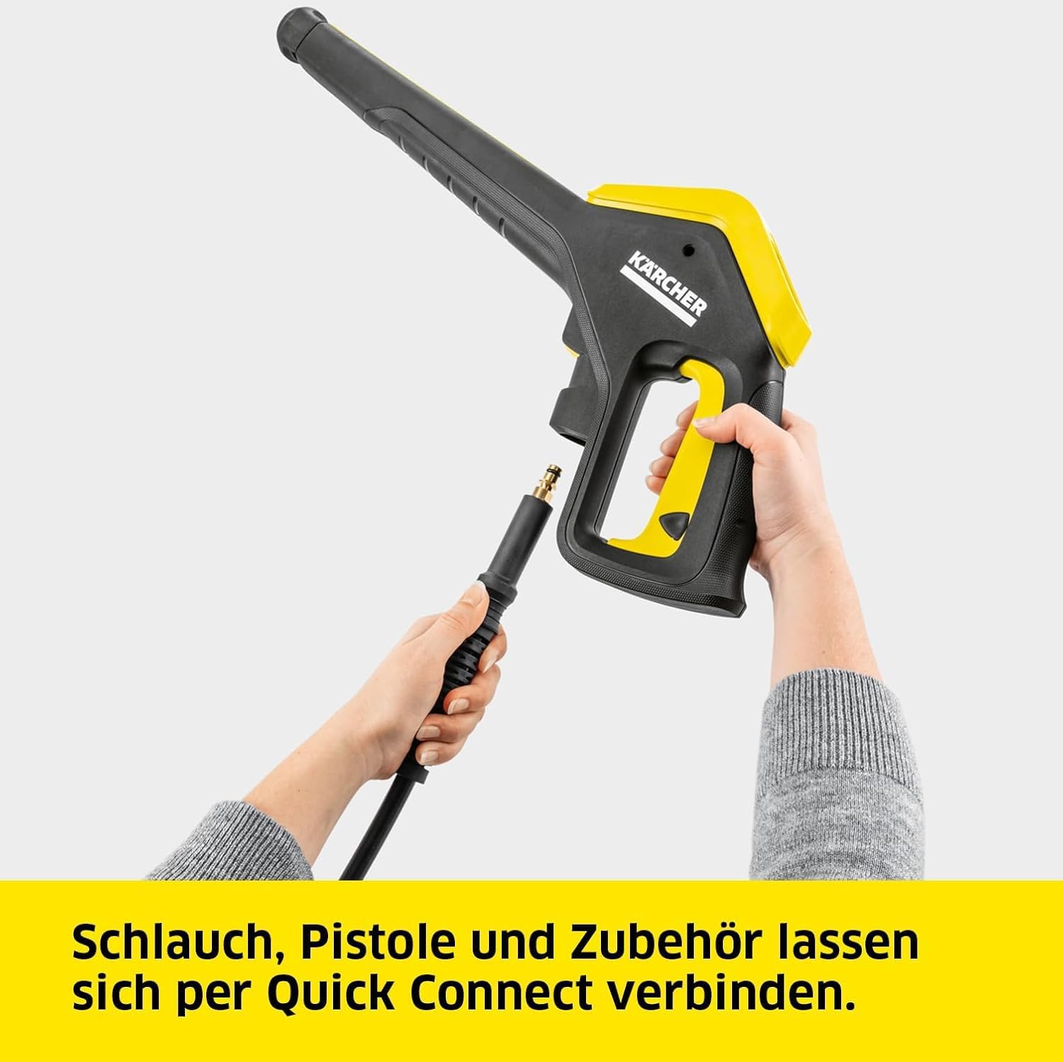 Detalle de Kärcher Hochdruckreiniger K 4 Power Control (App-Unterstützung, Plug ’n’ Clean, G 160 Q Power Control-Pistole)
