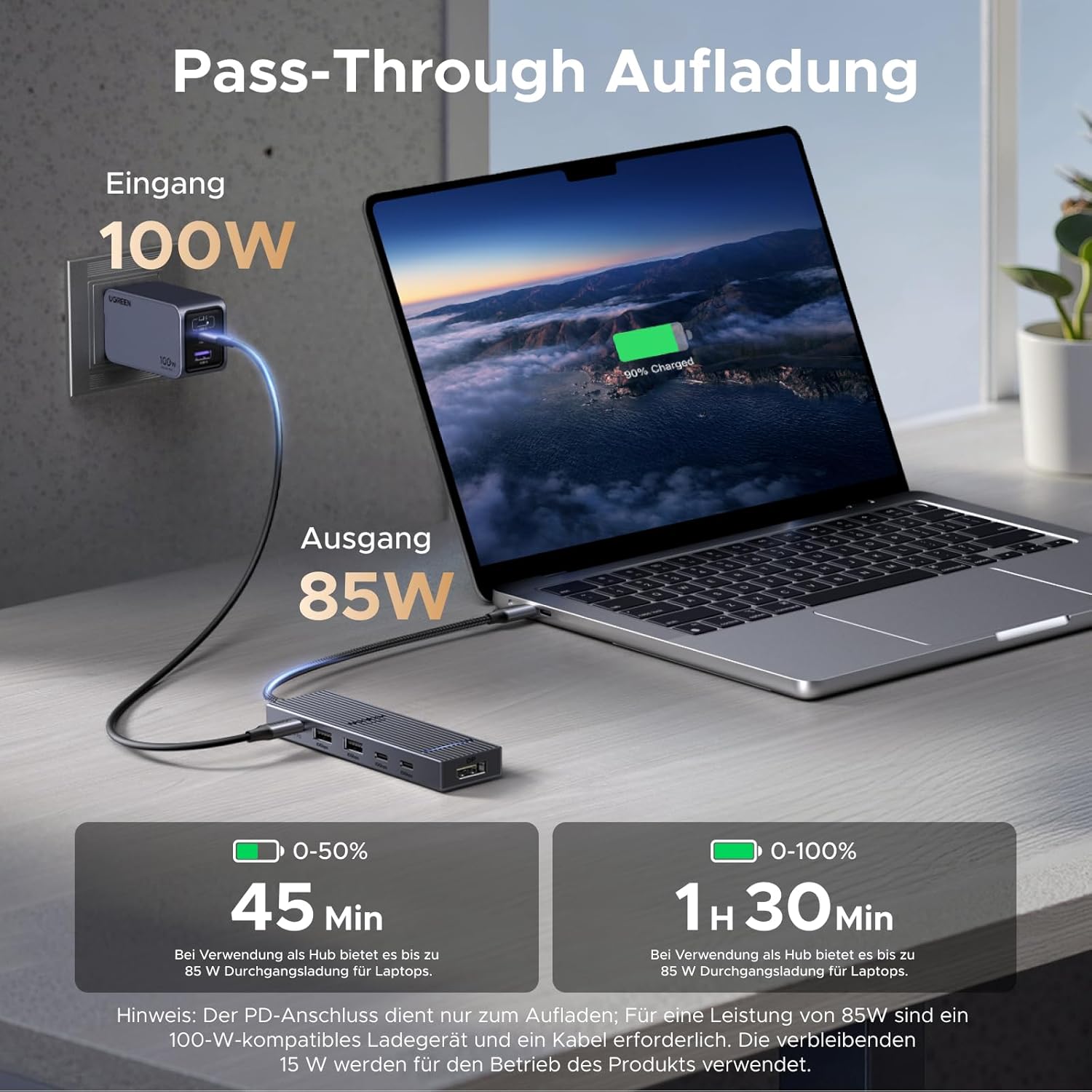 Thumbnail 4 de UGREEN Revodok Pro 1062 DisplayPort Hub 4K