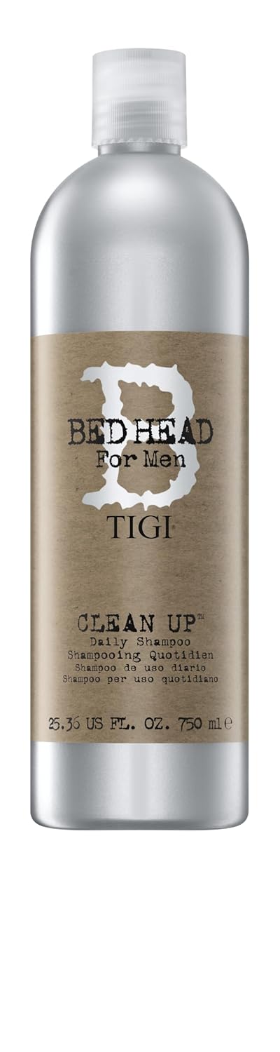 Detalle de Bed Head for Men Clean Up Shampoo – 750 ml für normales Haar