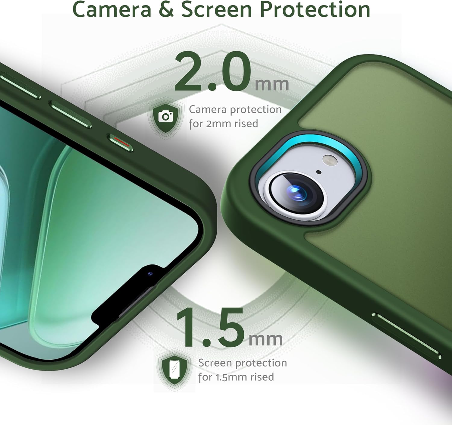 Thumbnail 3 de Anqrp Matt Zero Serie Hülle für iPhone 16e/17e – schlank, robust, kabellos kompatibel