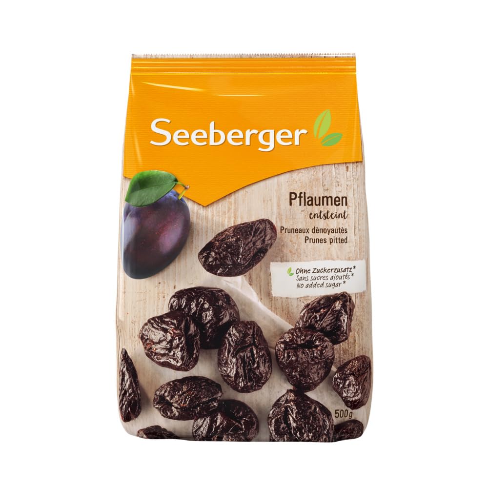 Thumbnail 5 de Seeberger Pflaumen entsteint 13er Pack (13 x 125 g) – extra große getrocknete Backpflaumen, vegan