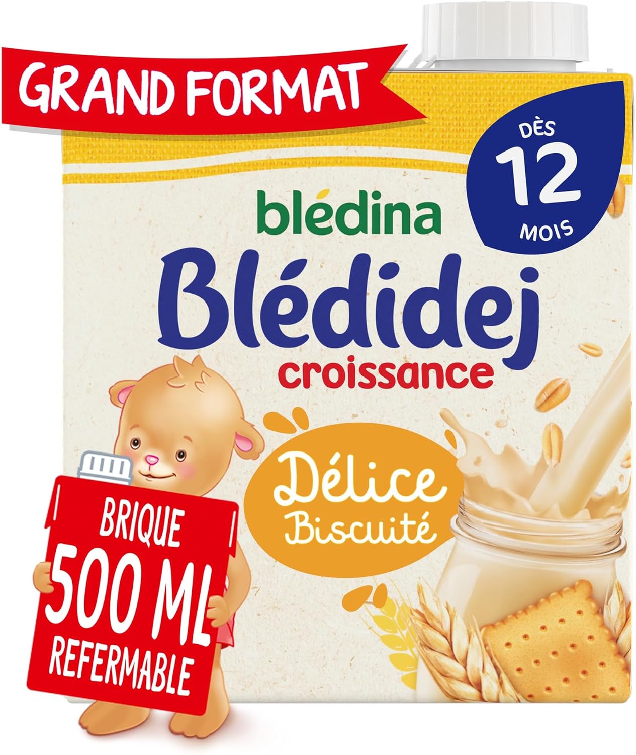 Thumbnail 2 de Blédina Blédidej Céréales bébé 500 mL