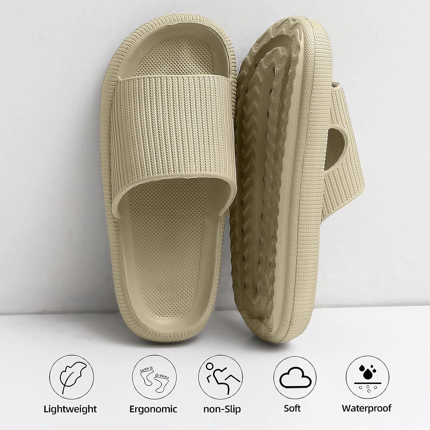 Thumbnail 2 de Coswind ciabatte da doccia e piscina in EVA “Cloud Slippers”, antiscivolo e morbide