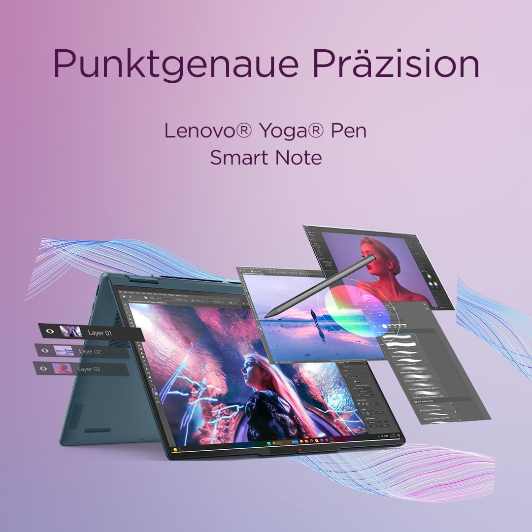Thumbnail 4 de Lenovo Yoga 7 2-in-1 Laptop | OLED-Display, AI-Unterstützung und 16 GB RAM