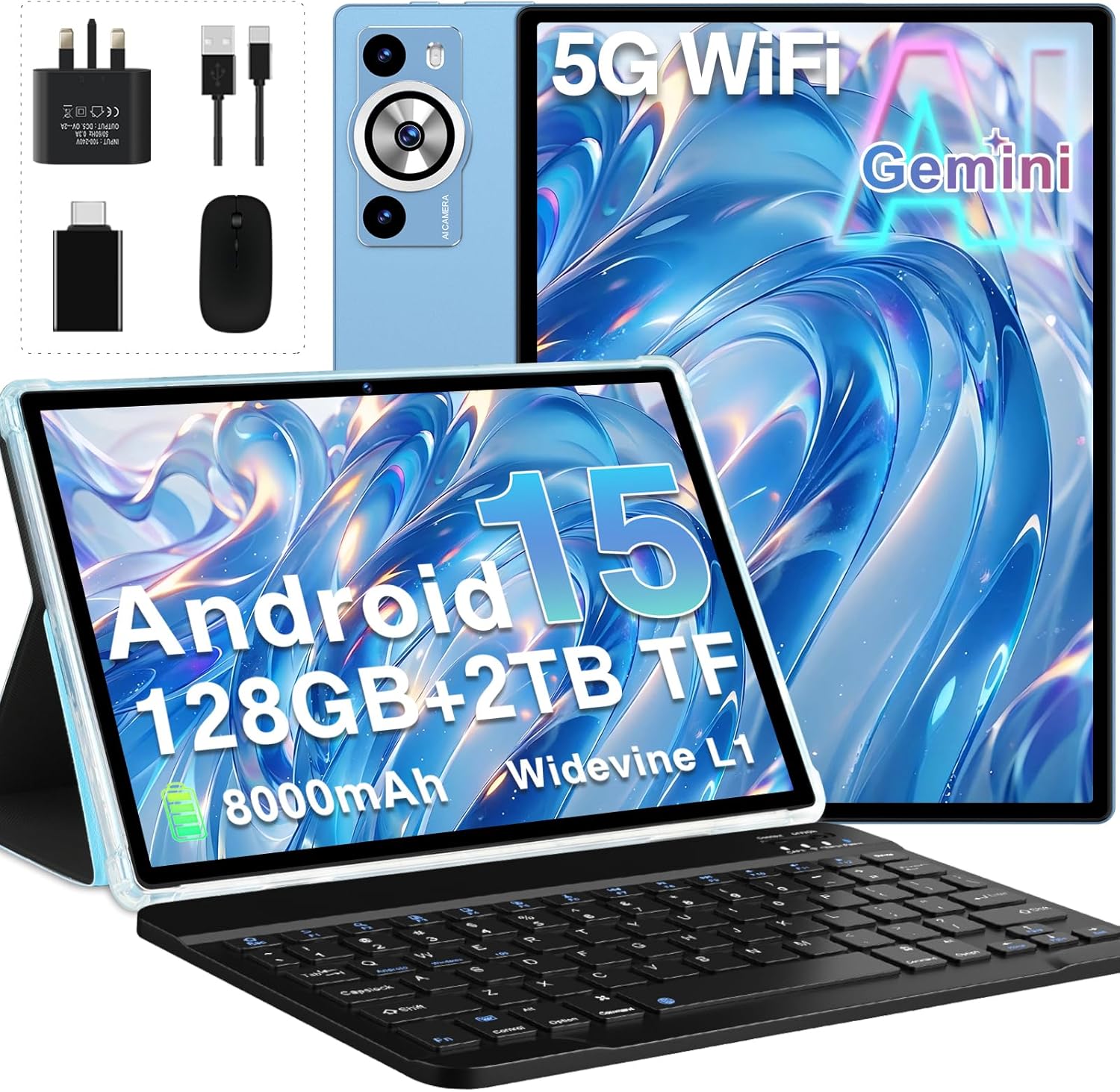 Detalle de 2026 Android 15 tablet 10 inch, 8000mAh