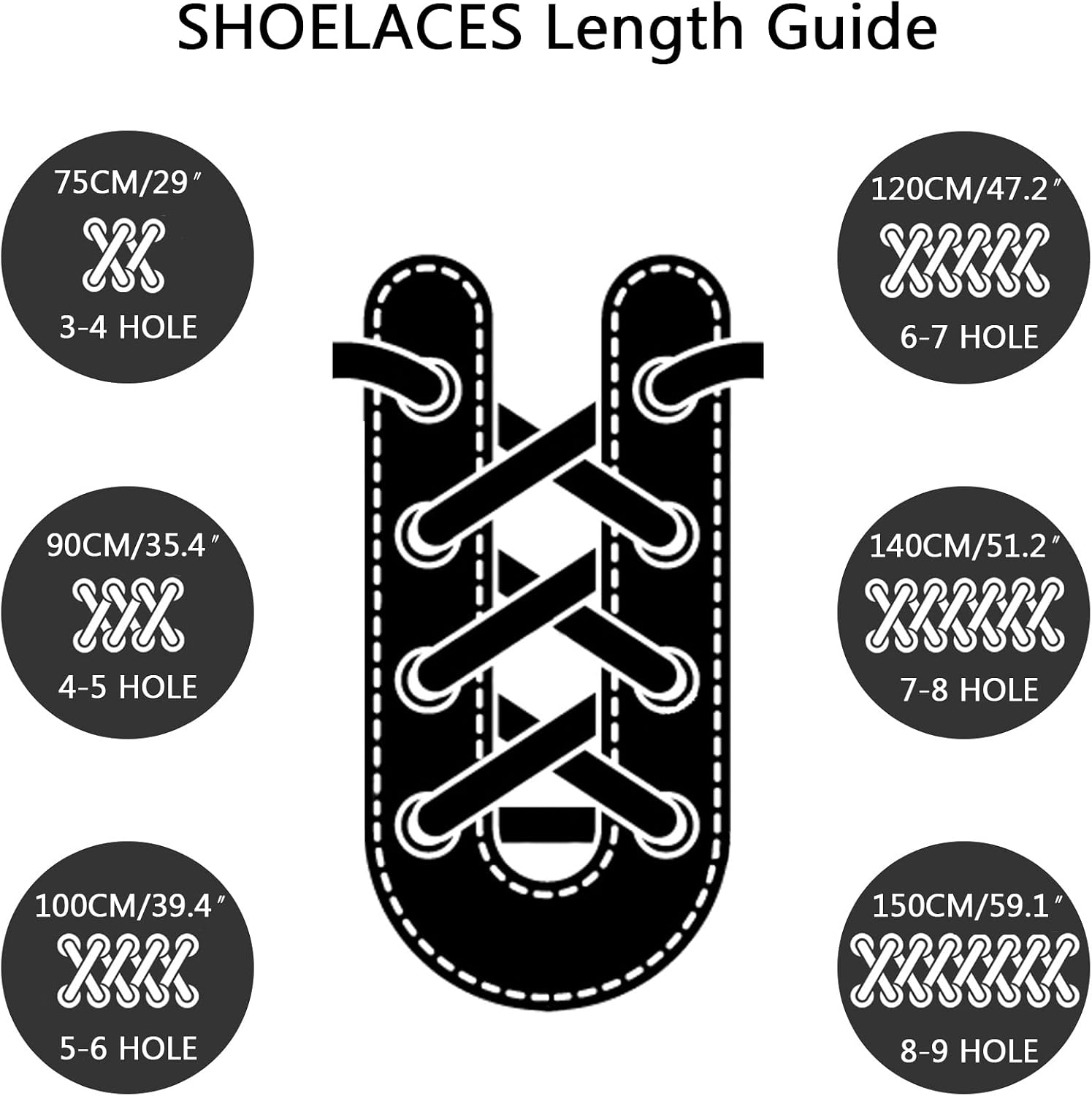 Detalle de CCSOFTIME Premium Flache Schnürsenkel 8 mm breit – langlebig, farbig und vielseitig für Sneaker & Turnschuhe