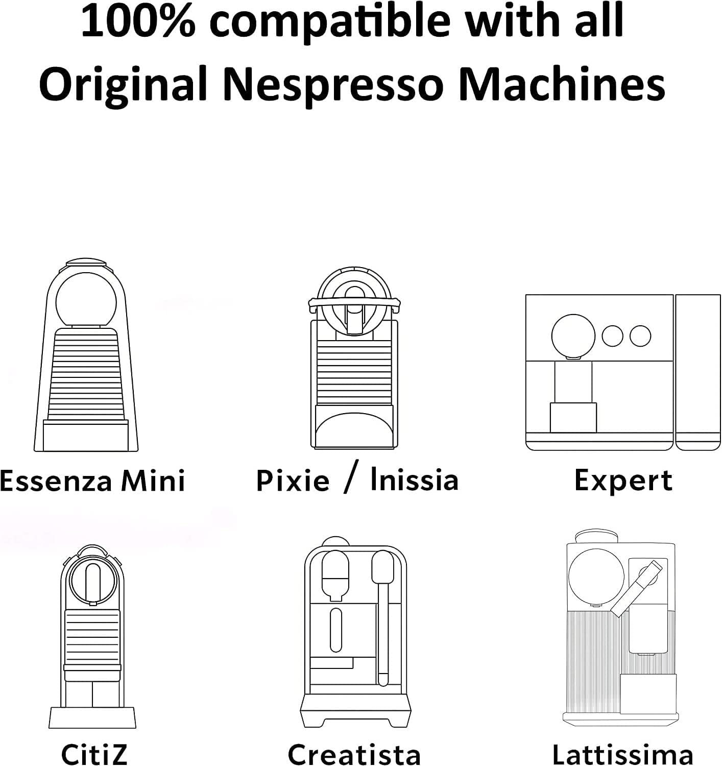 Detalle 2 de Gimoka Compatibile Per Nespresso Decaffeinato (100 Capsule) – Alluminio salva aroma, Intensità 7