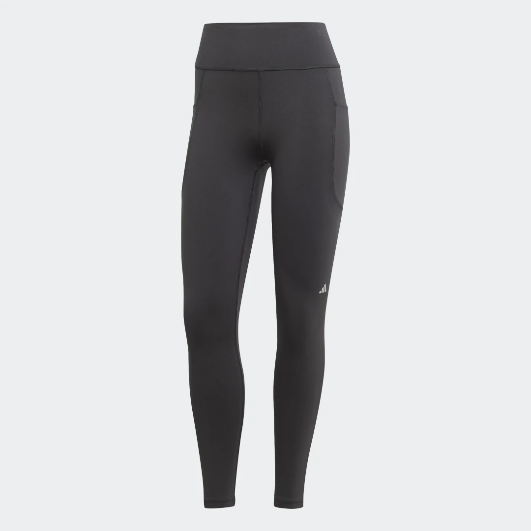 Detalle de Mallas 7/8 DailyRun de Adidas, negras – versatilidad para entrenamientos diarios